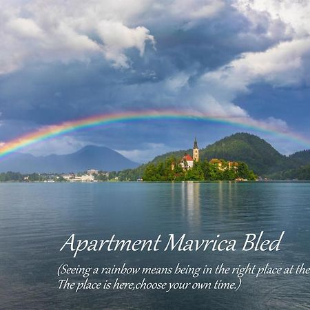Apartment Mavrica Bled, Quiet Location, With A View Of The Lake Exterior foto